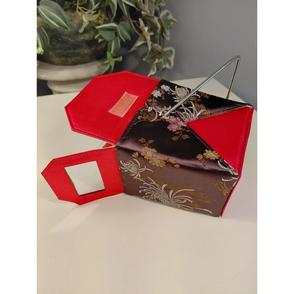 Chinese Takeout Box Purse Yans Brand Unique